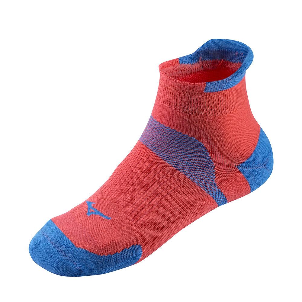 Mens Mizuno Drylite Race low Running Socks Coral Philippines (EQKPCM502)